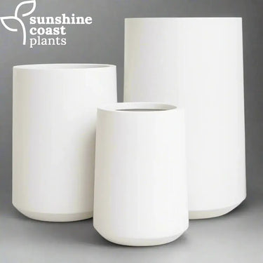 Dunestone Tall Pots Set is ideal for framing entrances, displaying tall plants, or creating layered height in modern indoor and outdoor spaces