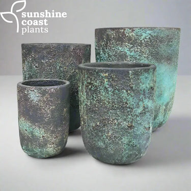 Driftstone Lani Planter Small 28cm (W) x 31cm (H) / Ancient Moss Pot